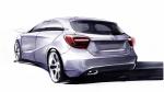 Mercedes-Benz A-Class Design 2012 года